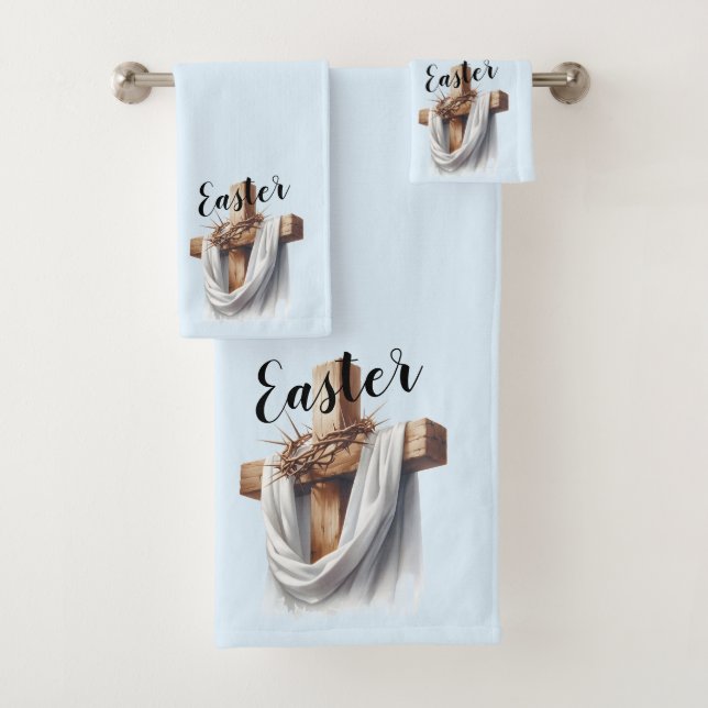  Springtime Cross & Cloth Illustration   (Insitu)