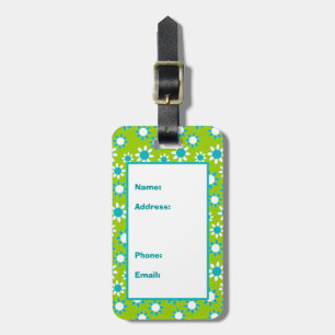 Springtime Daisies Luggage Tag