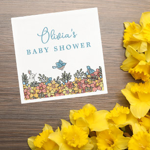 Springtime Easter Baby Shower Napkin