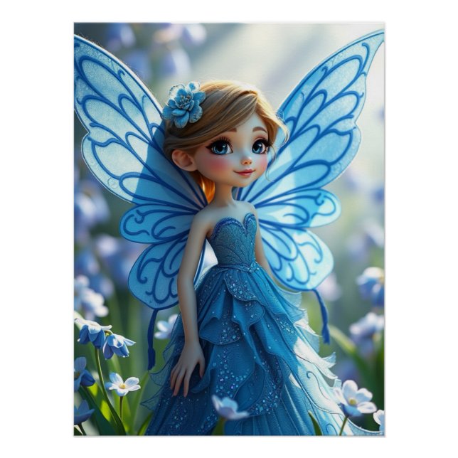 Springtime Fairy Art  Poster (Front)