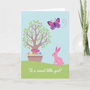 Springtime Faux Gold Foil Card