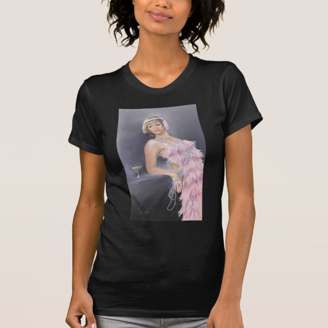 Springtime Flapper T-Shirt (Front)