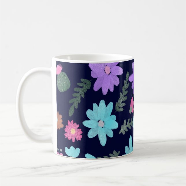 Springtime Florals Mum  Coffee Mug (Left)