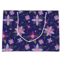 Springtime flowers on blue background