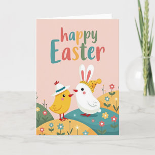 Springtime Friends Happy Day Card