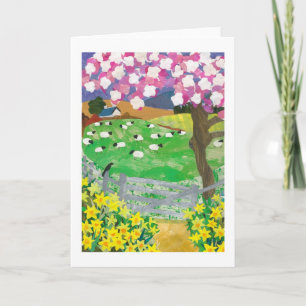 Springtime Greeting Card