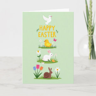 Springtime Greetings Season Card