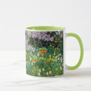 Springtime in Claude Monet's garden Mug