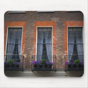 Springtime London Lavender Window Boxes Mouse Pad