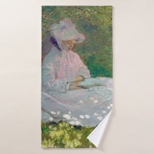 Springtime, Monet Bath Towel