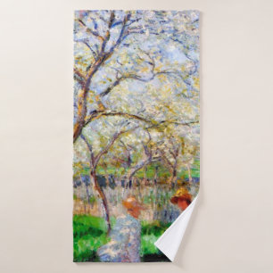 Springtime, Monet Bath Towel
