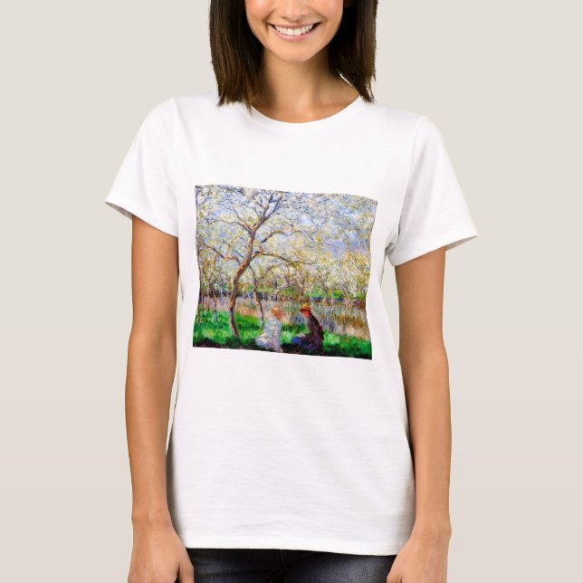 Springtime, Monet T-Shirt (Front)