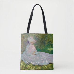 Springtime, Monet Tote Bag