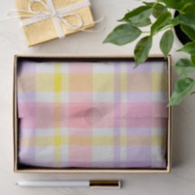 Springtime Pink Lavender Plaid 