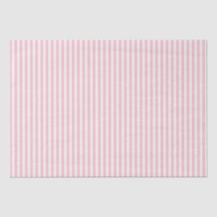 Springtime Pink Stripes Tissue Paper