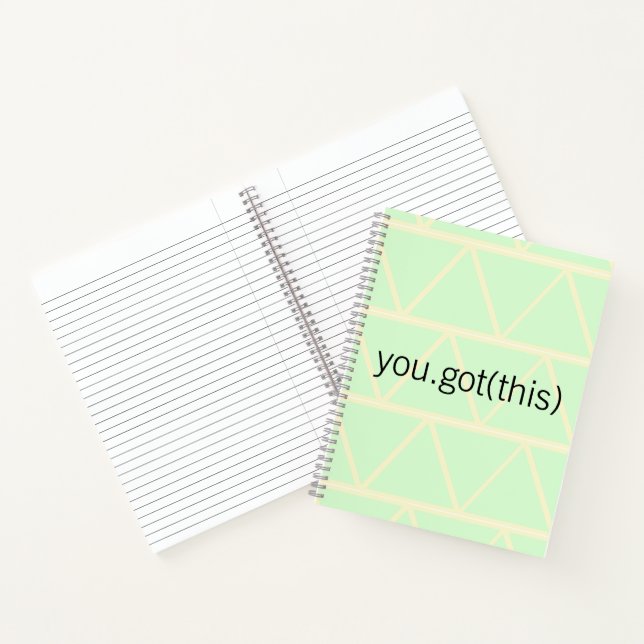 Springtime Techie Encouragement Notebook (Inside)