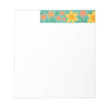 Springtime Template Notepad