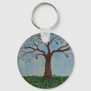 Springtime Tree Themed Key Chain