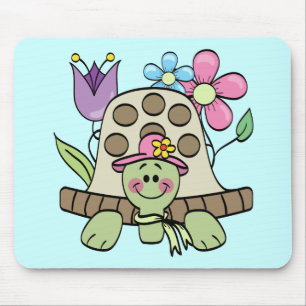 Springtime Turtle Tshirts and Gifts Mouse Pad
