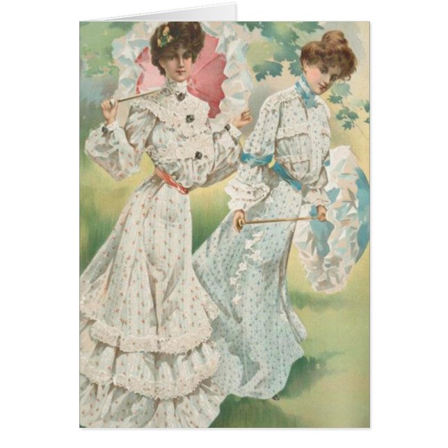 Springtime Victorian Ladies (Front)