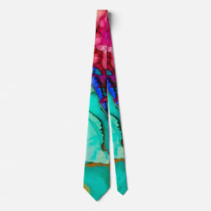 springtime water tie