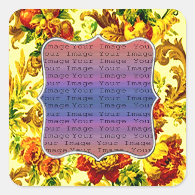 Springtime Wedding Stickers (Front)