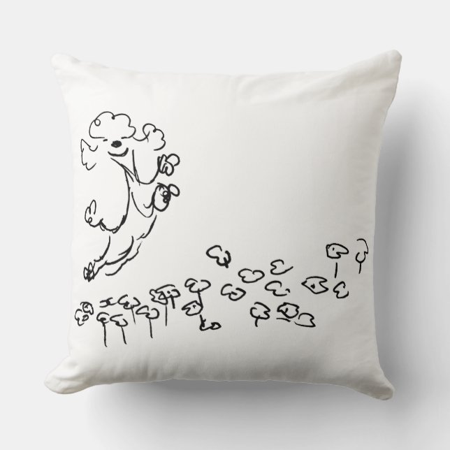 Springy Poodle Cushion (Front)