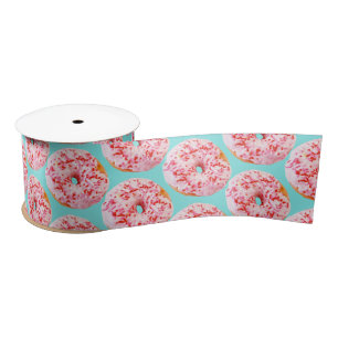 Sprinkle Doughnut Satin Ribbon