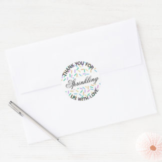 Sprinkle Favour Sticker
