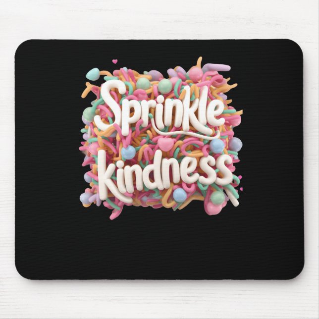 Sprinkle Kindness - 3d - Kindness S Sticker  Mouse Pad (Front)
