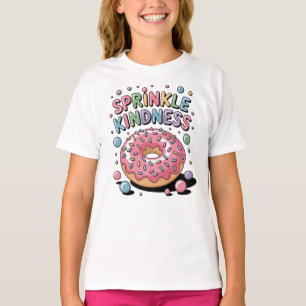 Sprinkle Kindness   Doughnut Kids T-Shirt
