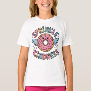 Sprinkle Kindness   Doughnut Kids T-Shirt