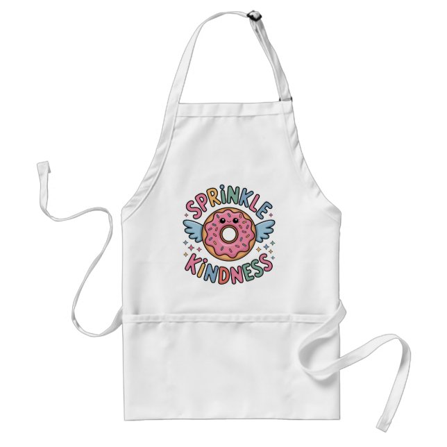 Sprinkle Kindness | Doughnut Standard Apron (Front)