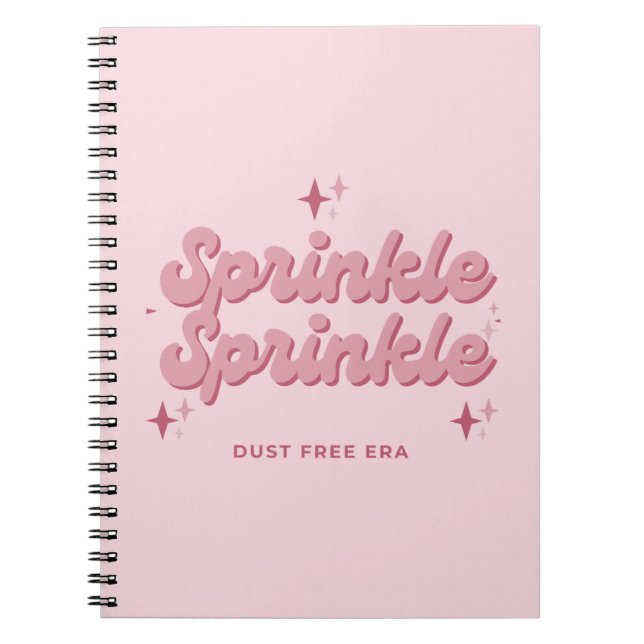Sprinkle Sprinkle Notebook (Front)