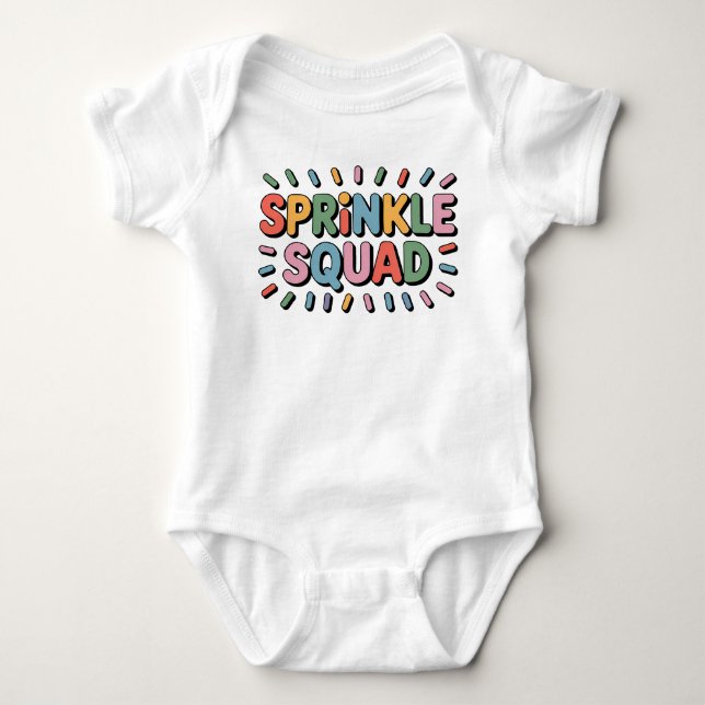 Sprinkle Squad | Baby Sprinkle Bodysuit (Front)