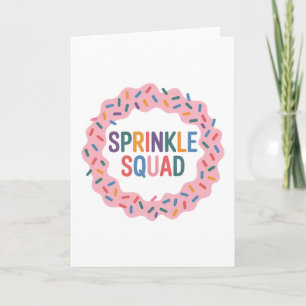 Sprinkle Squad   Baby Sprinkle Card
