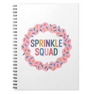 Sprinkle Squad   Baby Sprinkle Notebook