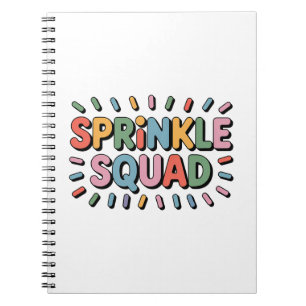 Sprinkle Squad Baby Sprinkle Notebook