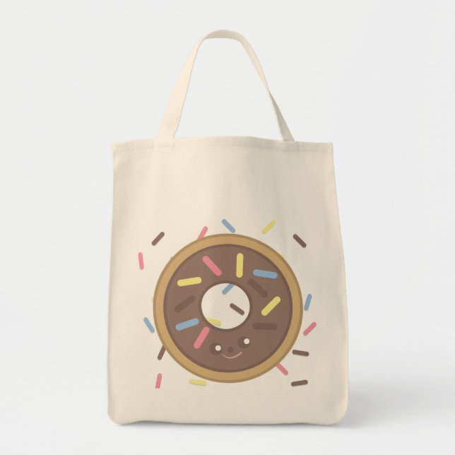 Sprinkle the Doughnut Tote Bag (Front)