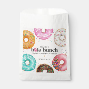 Sprinkled Donut Birthday Party or Baby Shower  Favour Bags