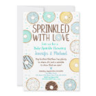 Sprinkled With Love Blue Doughnut Baby Sprinkle