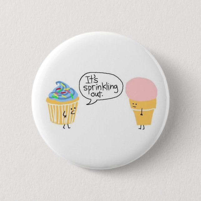 Sprinkles 6 Cm Round Badge (Front)