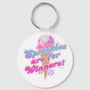 Sprinkles are for Winners Key Ring