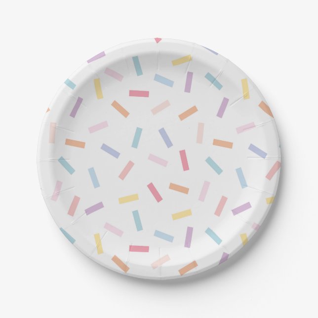 Sprinkles Baby Sprinkle Paper Plate (Front)