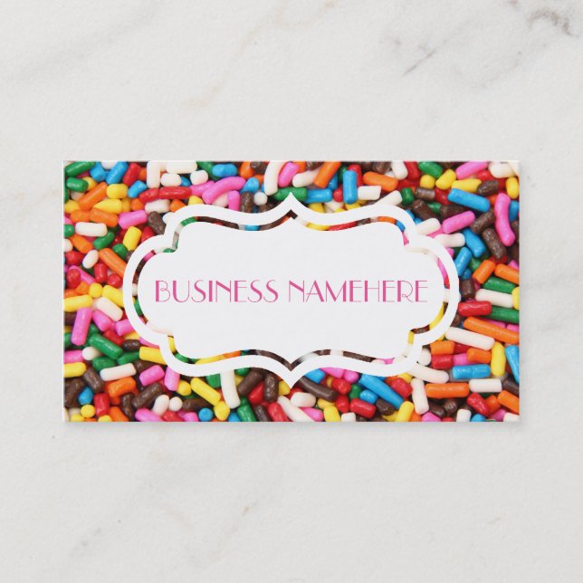 Sprinkles Business Cards (Front)