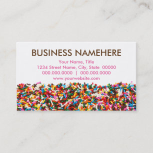 Sprinkles Business Cards