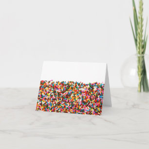 Sprinkles-Filled Cards