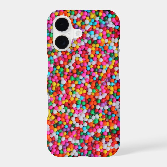 Sprinkles Hundreds & Thousands Iphone Cell Case (Back)