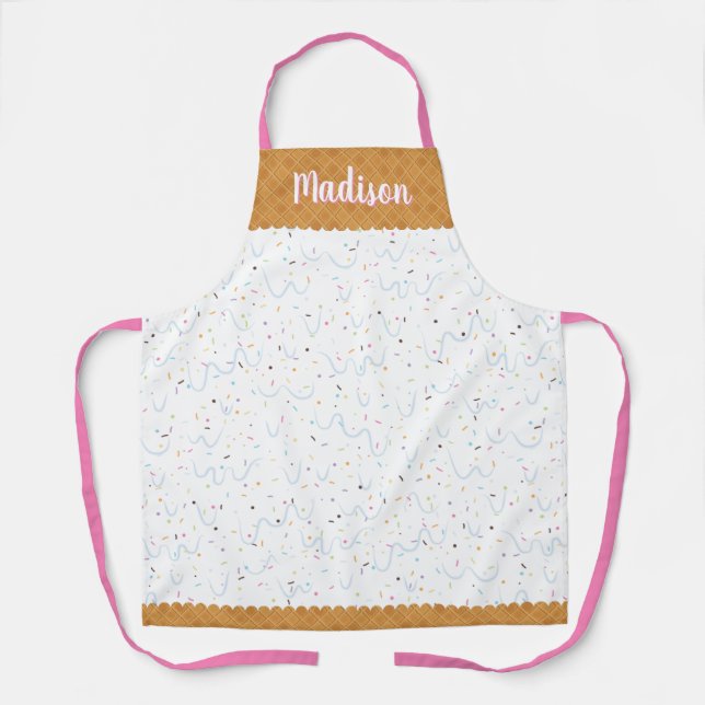 Sprinkles Ice Cream Apron (Front)