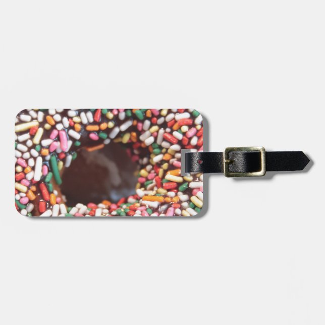 SPRINKLES! LUGGAGE TAG (Front Horizontal)